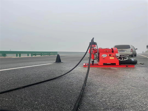 龙口马路路基路面开裂下沉注浆加固灌浆